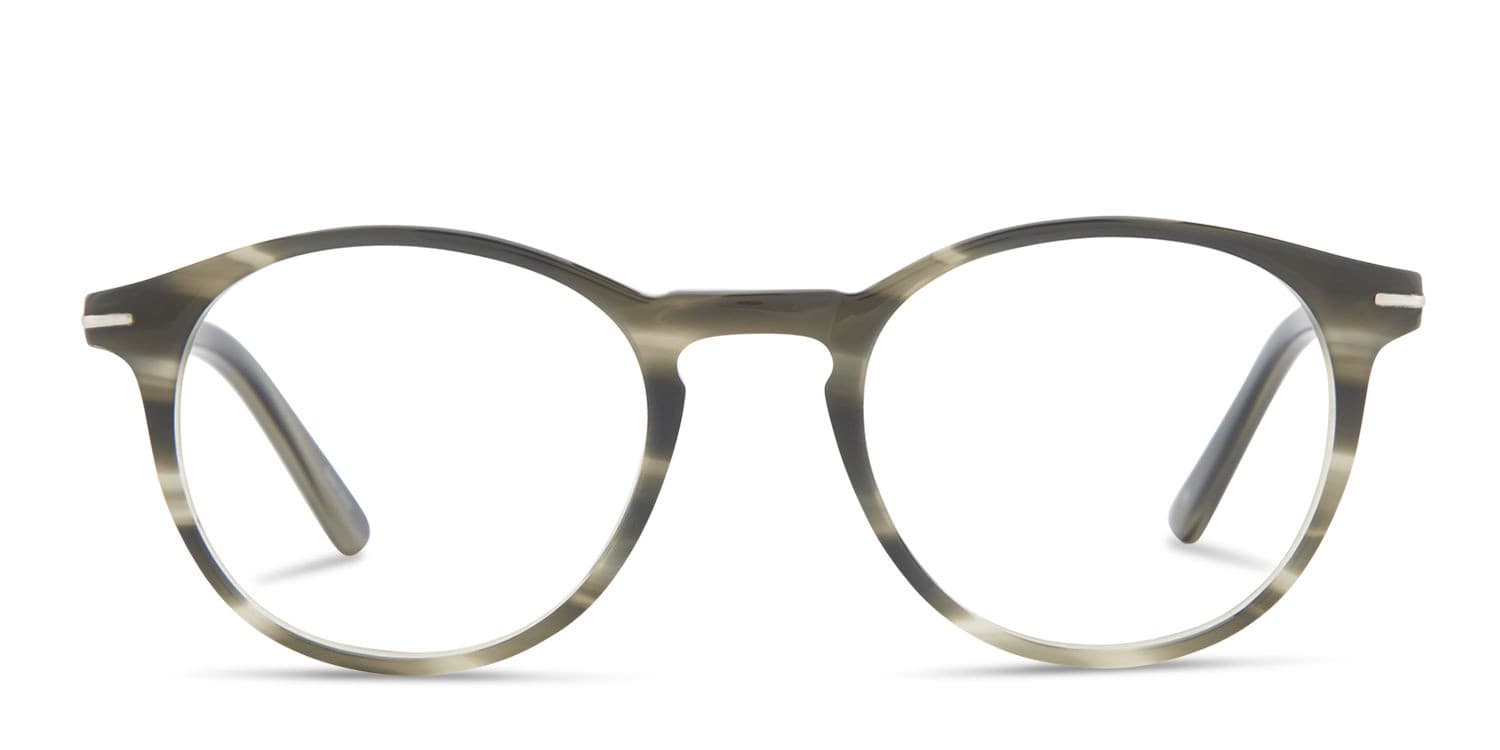Colin Gray w/Multicolor glasses - Gray / Tortoise - Frontal View