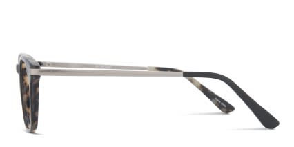 Eaton Black glasses - Black - Side View