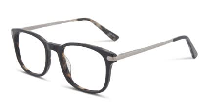 Eaton Black glasses - Black - Angle View