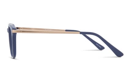 Eaton Blue glasses - Blue - Side View