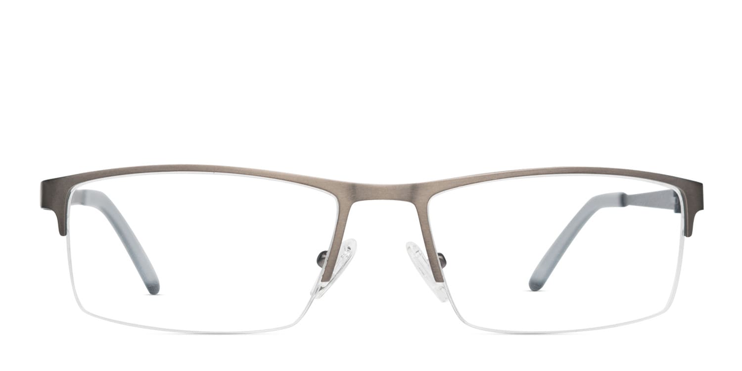 Defoe Gunmetal glasses - Gunmetal - Frontal View