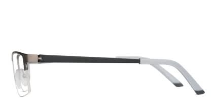 Defoe Gunmetal glasses - Gunmetal - Side View