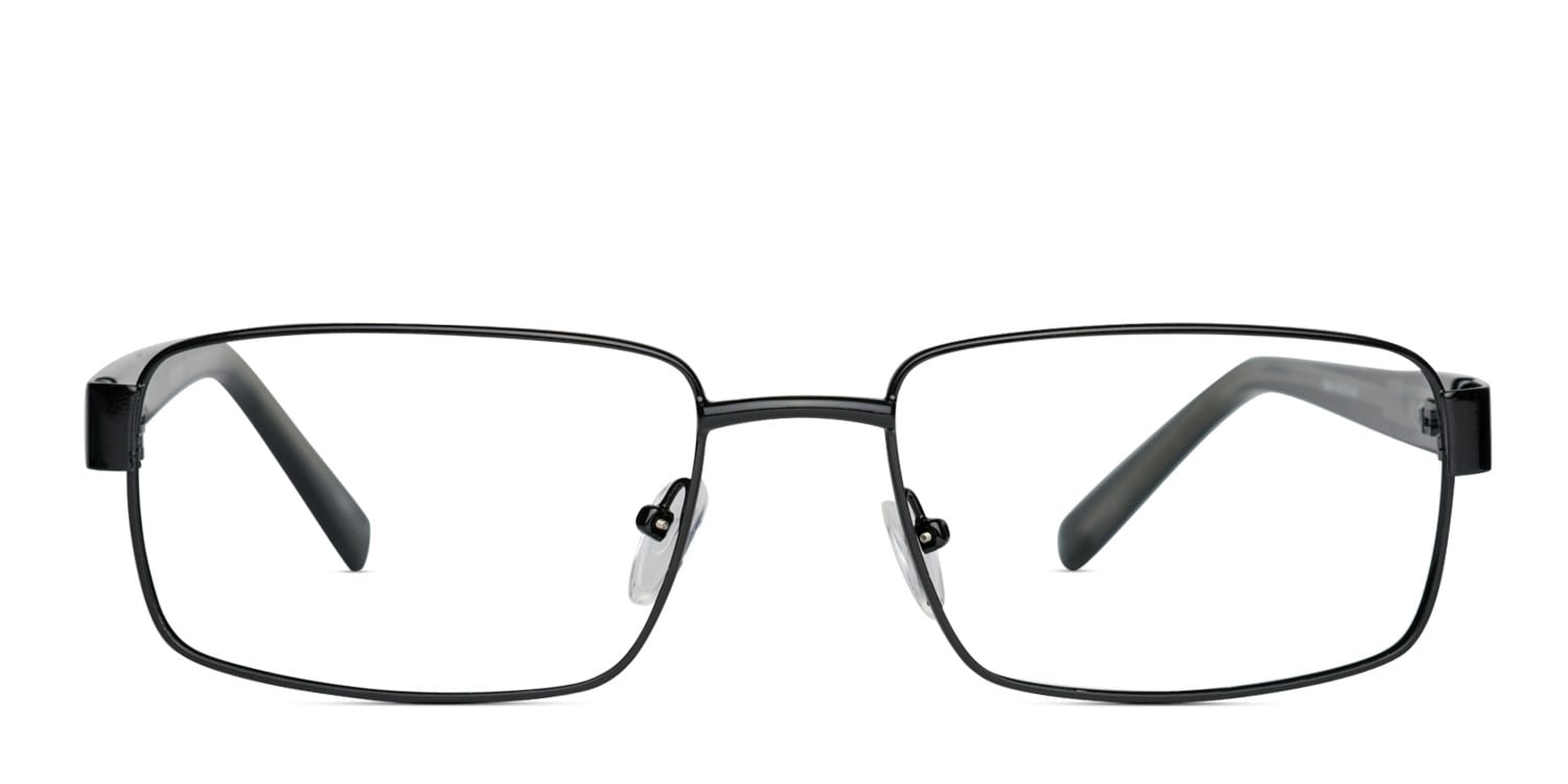 Stendhal Black glasses - Black - Frontal View