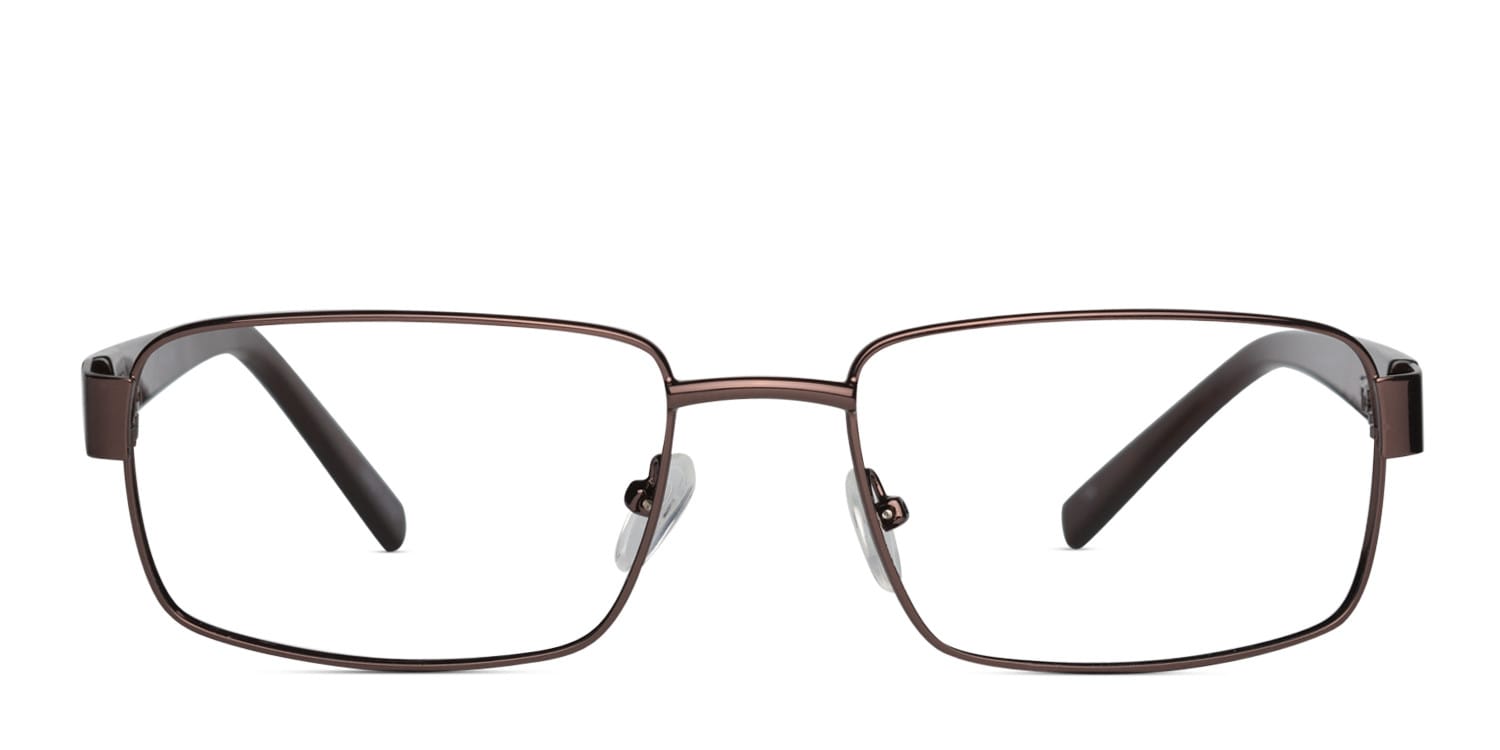 Stendhal Brown glasses - Brown - Frontal View