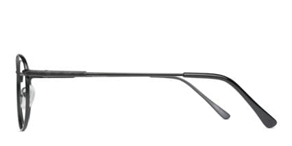 Dumas Black glasses - Black - Side View
