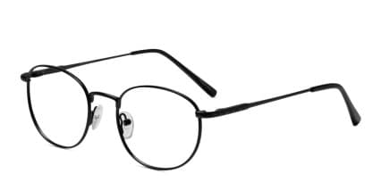 Dumas Black glasses - Black - Angle View