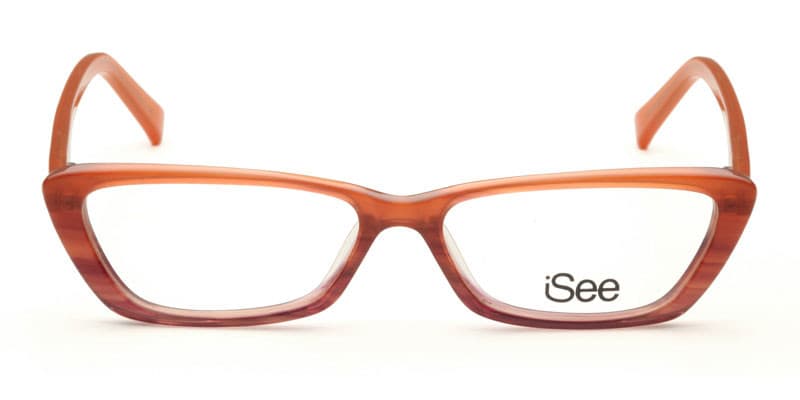 iSee 707 Brown NA glasses - Brown - Frontal View