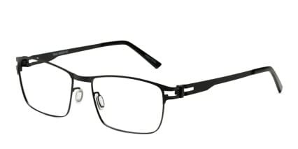 Mel Black glasses - Black - Angle View