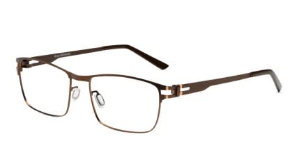 Mel Brown glasses - Brown - Angle View