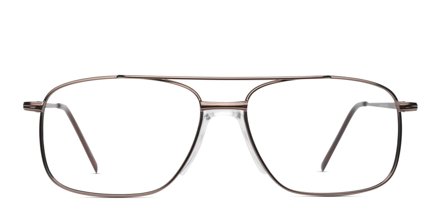 Steve Brown glasses - Brown - Frontal View