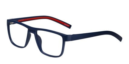 Gustave Blue glasses - Blue - Angle View