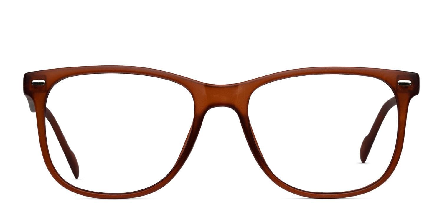 Alcott Brown glasses - Brown - Frontal View
