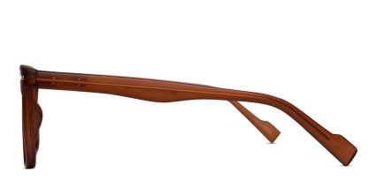 Alcott Brown glasses - Brown - Side View
