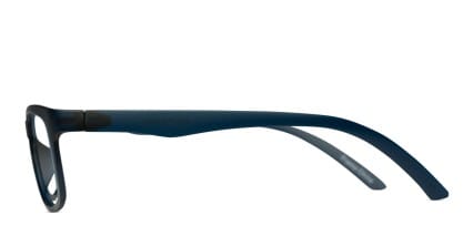 Macon Blue Kids glasses - Blue - Side View