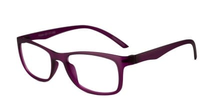 Macon Purple Kids glasses - Purple - Angle View