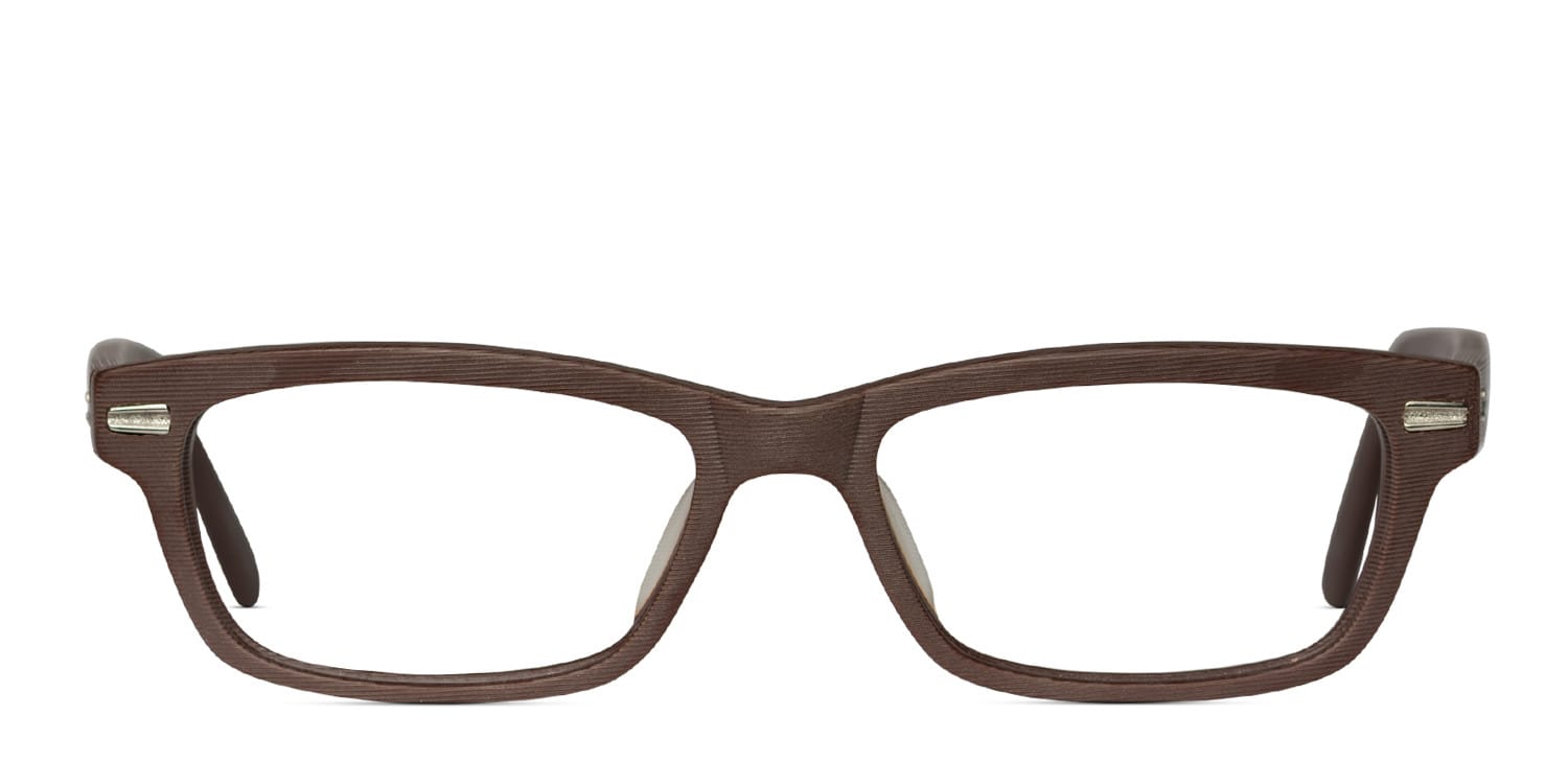 Zola Brown glasses - Brown - Frontal View