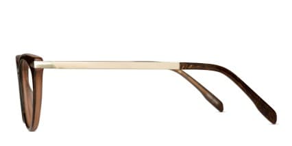 Reese Brown glasses - Brown - Side View