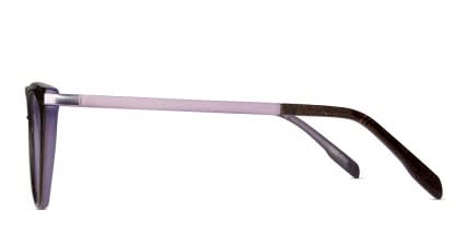 Reese Brown w/Purple glasses - Brown / Purple - Side View