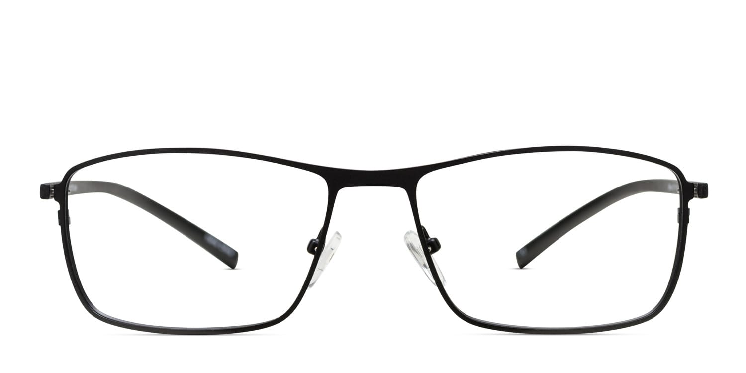 Akuma Black glasses - Black - Frontal View