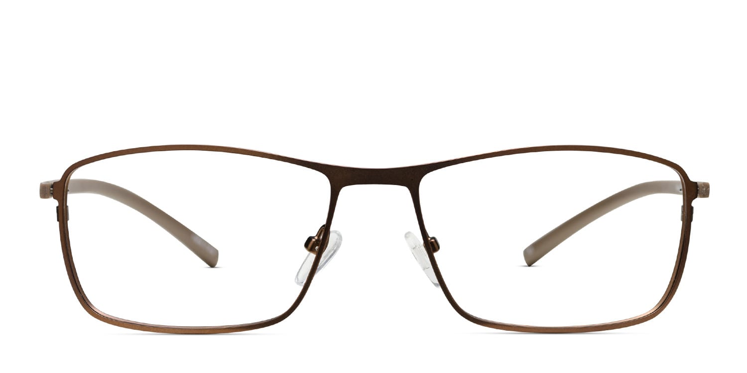 Akuma Brown glasses - Brown - Frontal View
