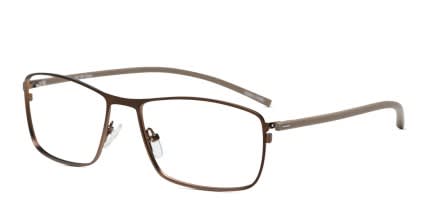 Akuma Brown glasses - Brown - Angle View