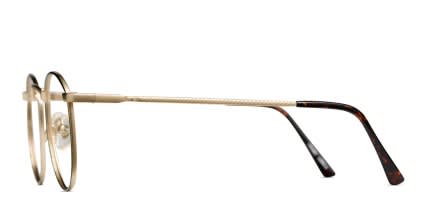 Krista Green w/Gold glasses - Gold / Green - Side View