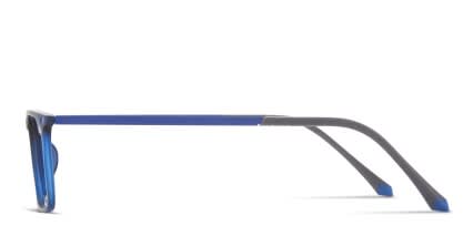 Revel Mercury Navy Blue glasses - Blue - Side View
