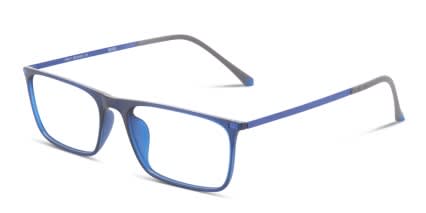 Revel Mercury Navy Blue glasses - Blue - Angle View