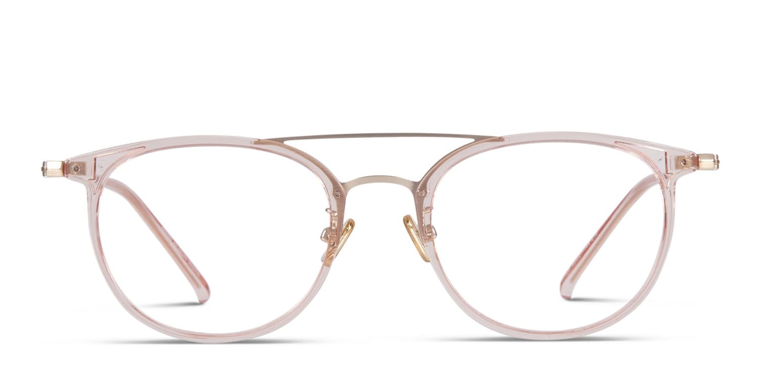 Ottoto Venus Clear Pink Prescription Eyeglasses