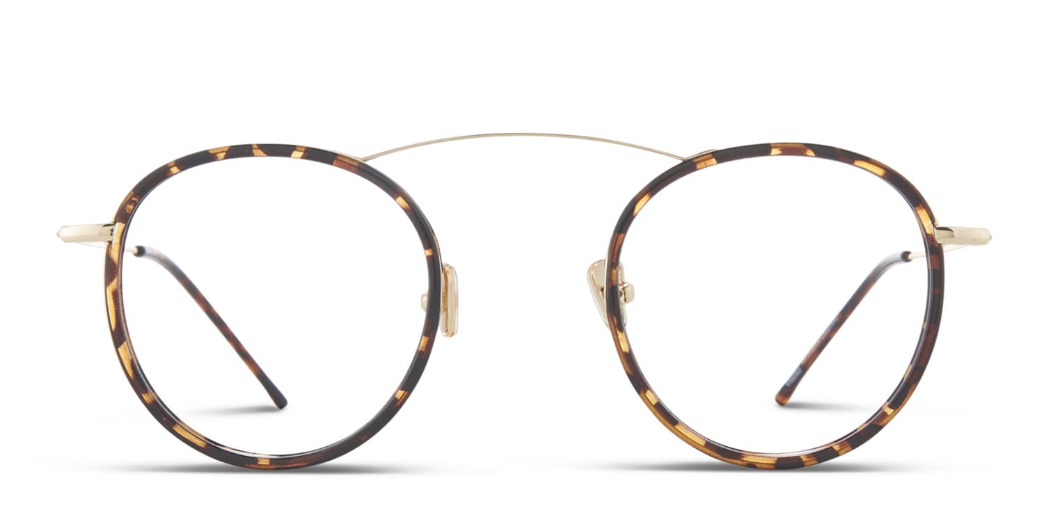 Ottoto Mars Tortoise w/Gold glasses - Tortoise / Gold - Frontal View