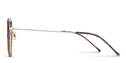 Ottoto Mars Tortoise w/Gold glasses - Tortoise / Gold - Side View