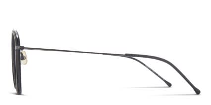 Ottoto Mars Black glasses - Black - Side View