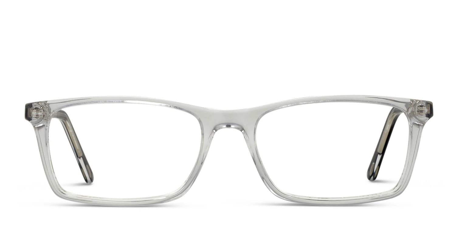 Ottoto Avellino Clear, Black glasses - Clear / Black - Frontal View