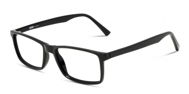 Ottoto Meneghin Shiny Black Eyeglasses | Includes FREE Rx Lenses