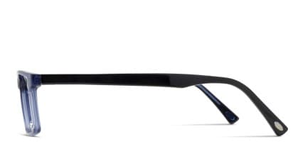 Ottoto Meneghin Clear Blue glasses - Blue / Clear - Side View