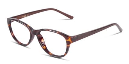 Amelia E. Chelsey Tortoise, Brown glasses - Tortoise / Brown - Angle View