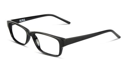 Revel Esau Black glasses - Black - Angle View