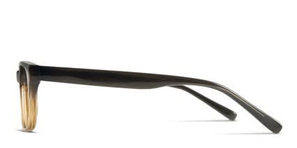 Revel Danny Brown glasses - Brown - Side View