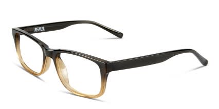 Revel Danny Brown glasses - Brown - Angle View