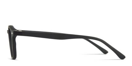 Revel O'Sullivan Black glasses - Black - Side View