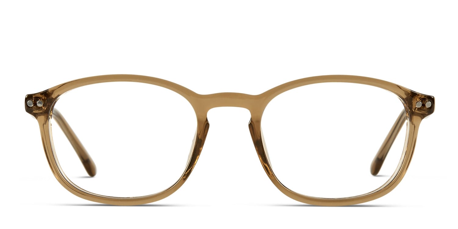Revel O'Sullivan Clear Brown glasses - Brown / Clear - Frontal View
