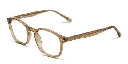 Revel O'Sullivan Clear Brown glasses - Brown / Clear - Angle View