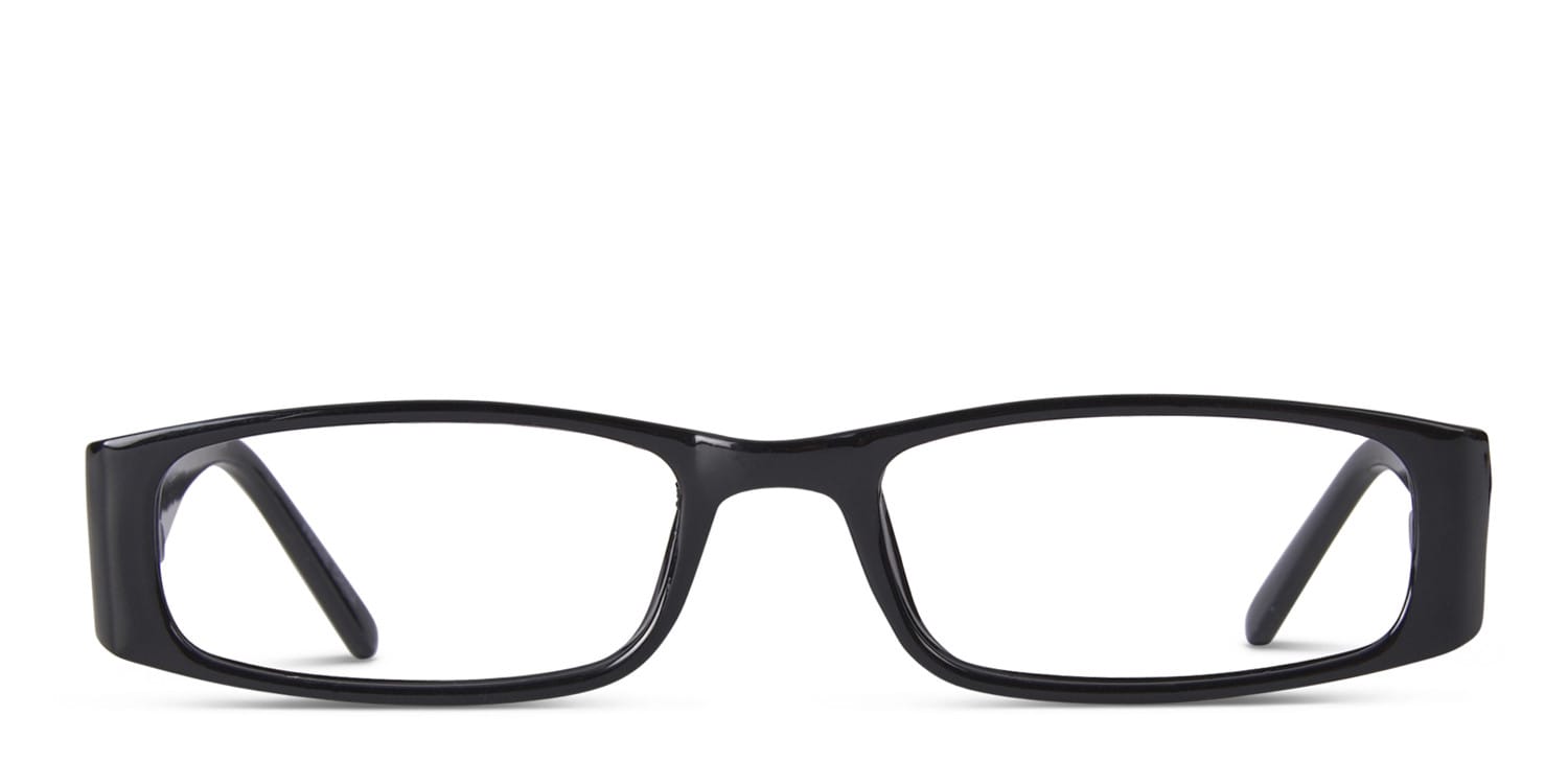 Gardiner Black glasses - Black - Frontal View