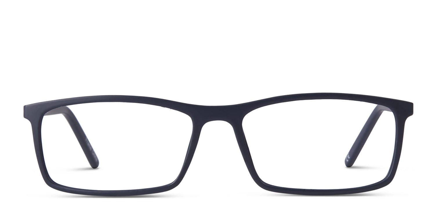 Frederick Navy Blue glasses - Blue - Frontal View
