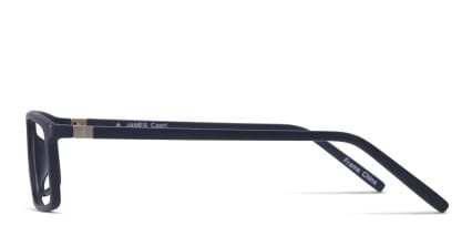Frederick Navy Blue glasses - Blue - Side View