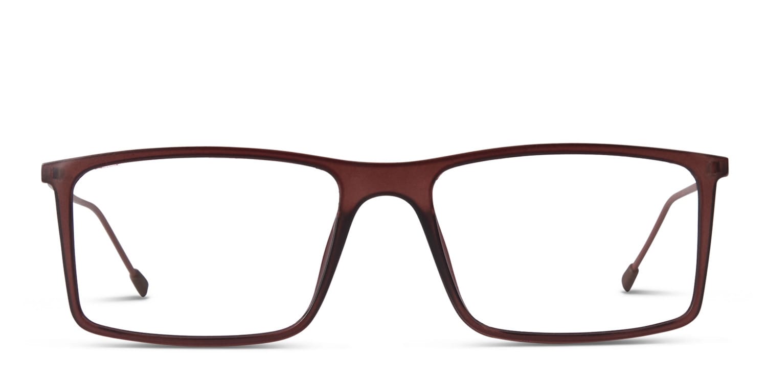 Bowie Brown glasses - Brown - Frontal View