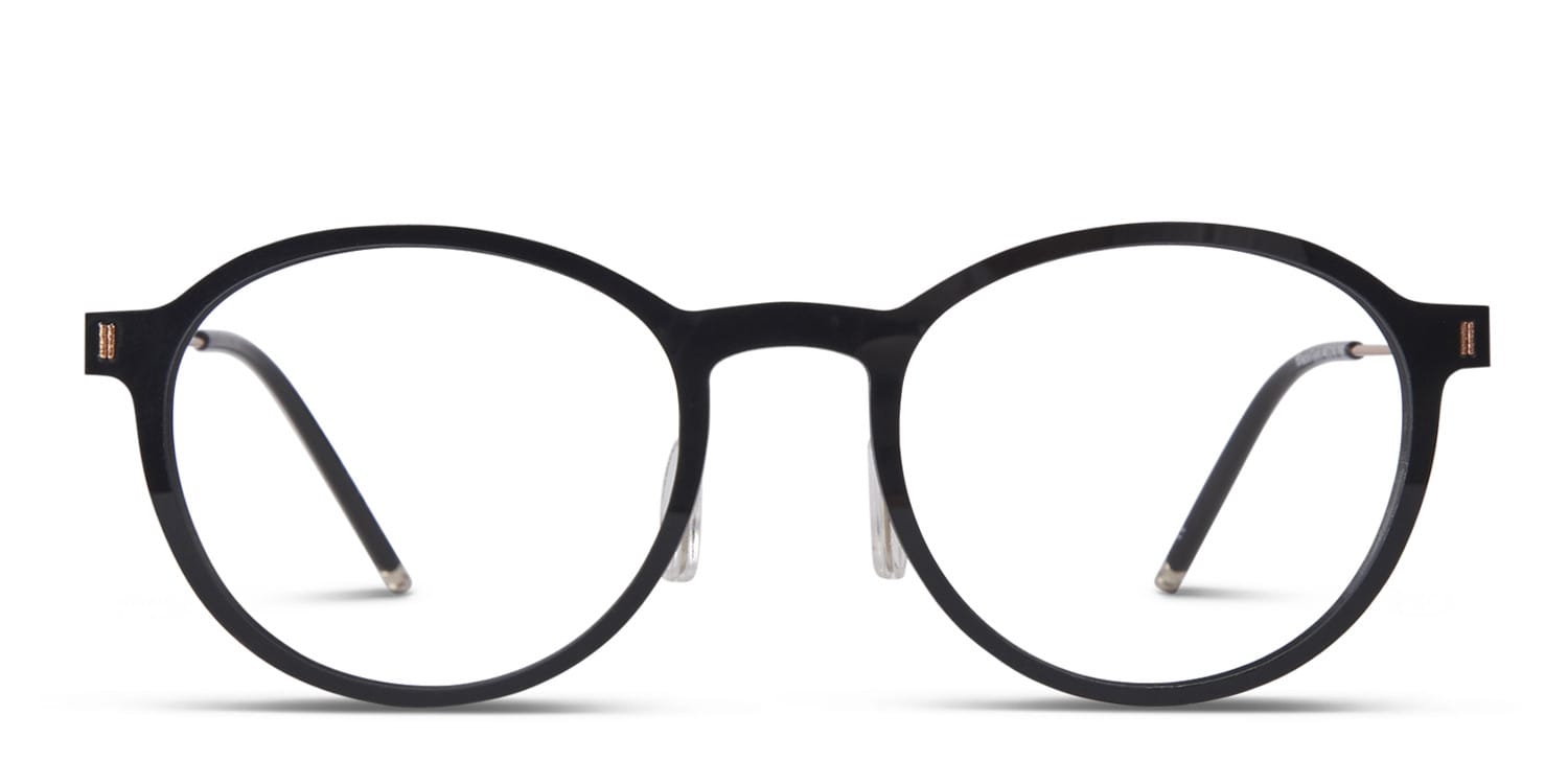 Cambridge Black glasses - Black - Frontal View