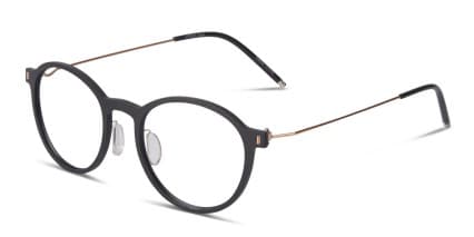 Cambridge Black glasses - Black - Angle View