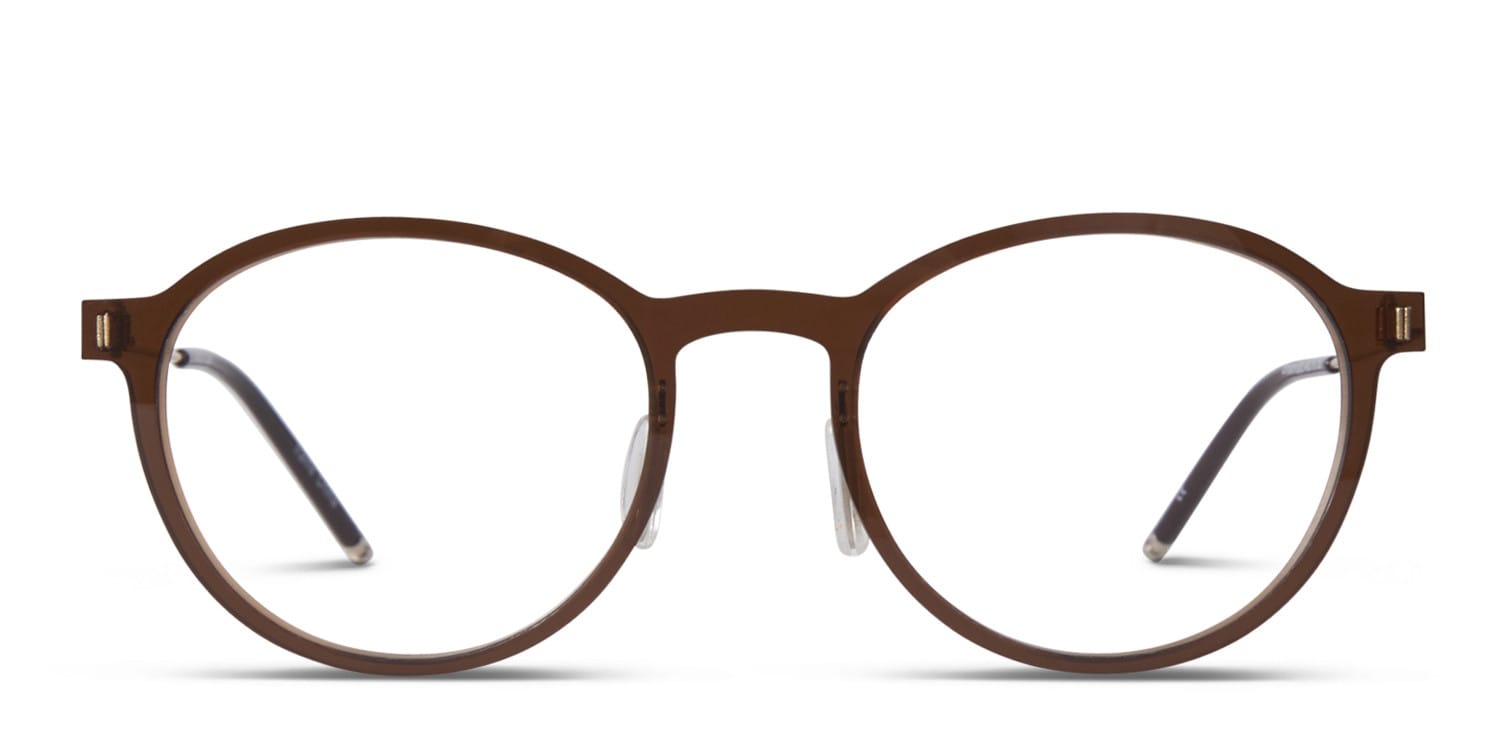 Cambridge Brown glasses - Brown - Frontal View