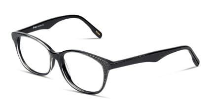 Krystle Black glasses - Shiny Black - Angle View